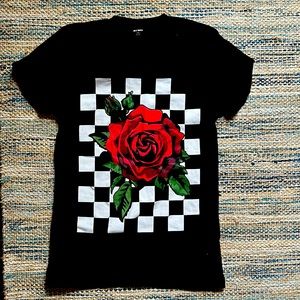 Rose shirt (black)